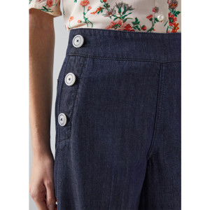 LK Bennett Nur Sailor Front Crop Trousers